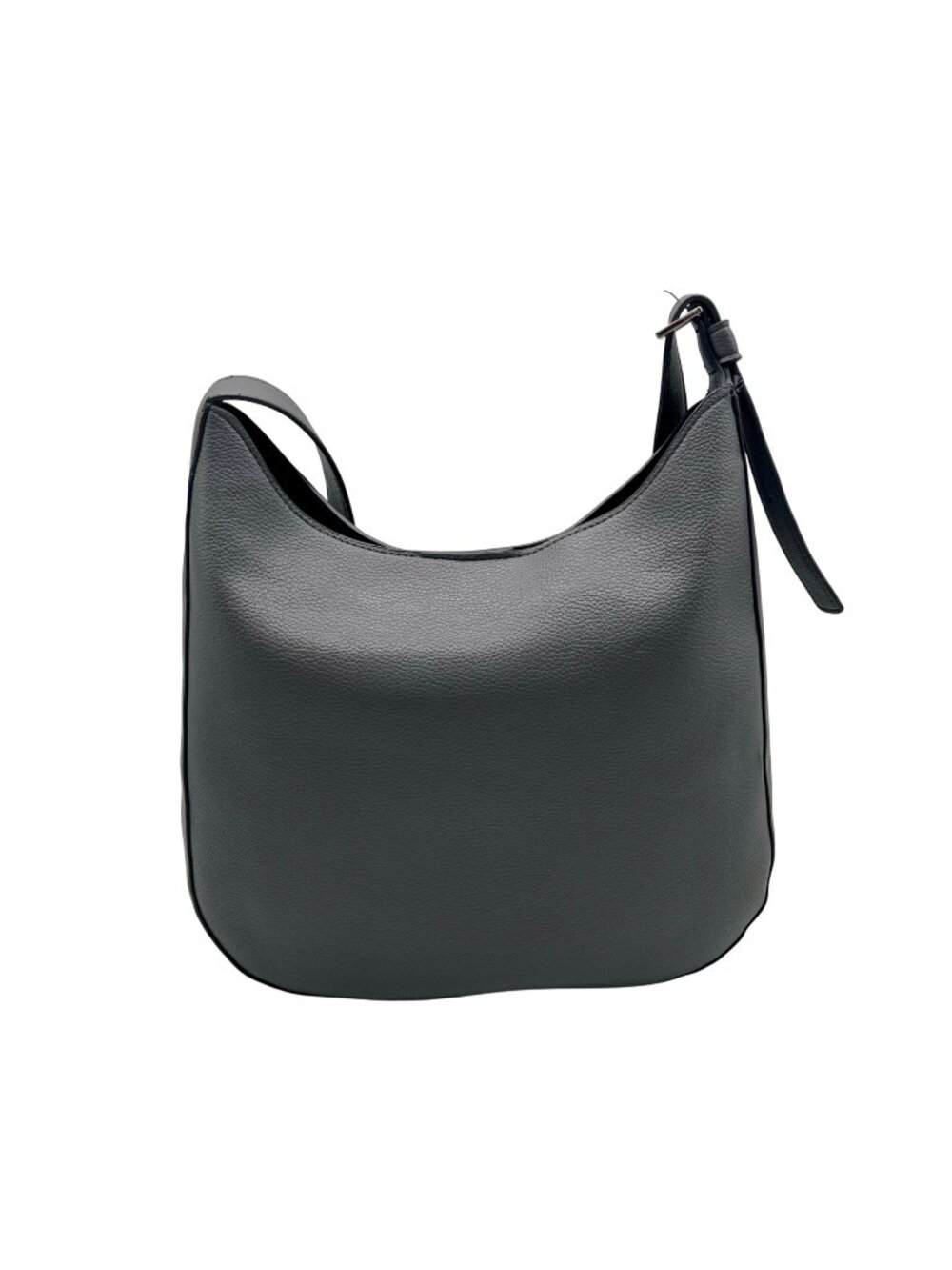 Vera Bradley Grey Faux Leather Hobo Convertible Crossbody Bag